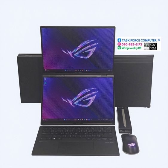 อื่นๆ อื่นๆ อื่นๆ อื่นๆ ใช่ ASUS ZENBOOK DUO OLED UX8406MA-PZ731WS (INKWELL GRAY)