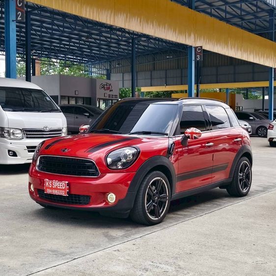 Mini COUNTRYMAN 2018 1.6 Sedan ดีเซล ไม่ติดแก๊ส เกียร์อัตโนมัติ แดง