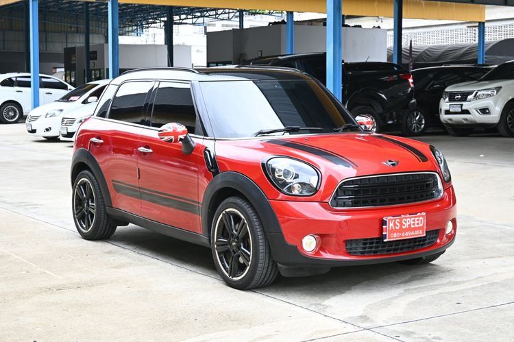 Mini COUNTRYMAN 2018 1.6 Sedan ดีเซล ไม่ติดแก๊ส เกียร์อัตโนมัติ แดง รูปที่ 3