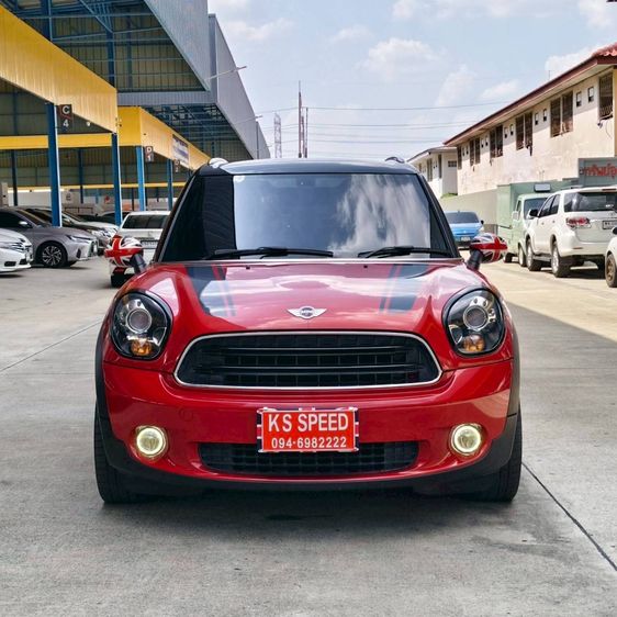 Mini COUNTRYMAN 2018 1.6 Sedan ดีเซล ไม่ติดแก๊ส เกียร์อัตโนมัติ แดง รูปที่ 2