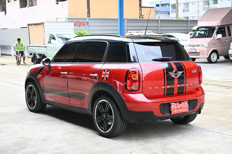 Mini COUNTRYMAN 2018 1.6 Sedan ดีเซล ไม่ติดแก๊ส เกียร์อัตโนมัติ แดง รูปที่ 4