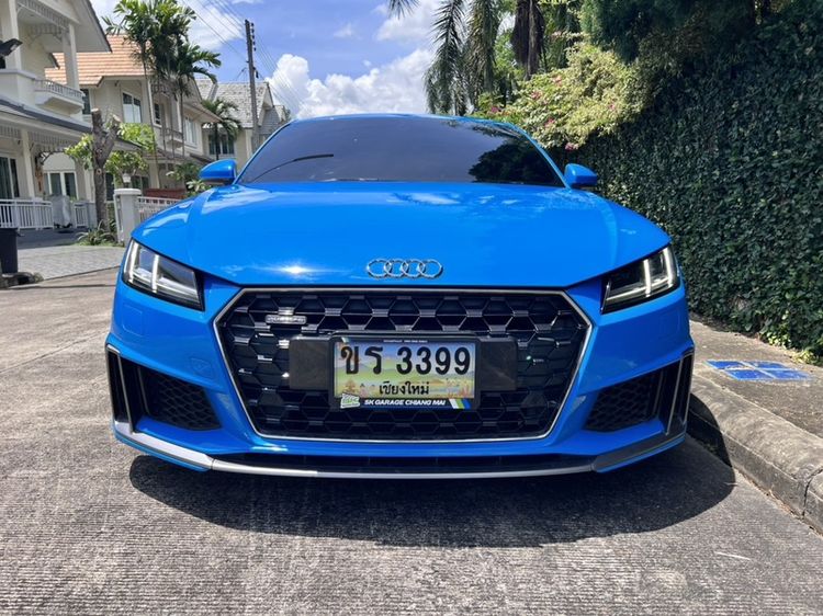 Audi Audi TT  2021 2.0 TFSI Quattro S Line 4WD Sedan เบนซิน เกียร์อัตโนมัติ ฟ้า