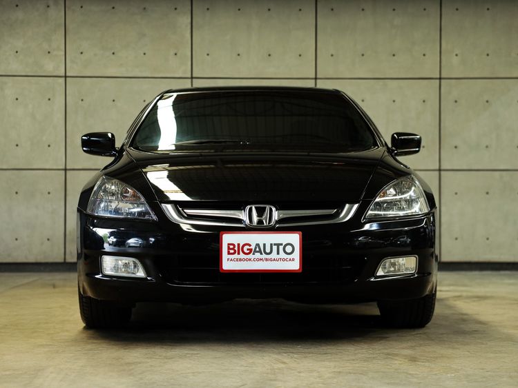 Honda Accord 2007 2.4 EL Sedan เบนซิน ไม่ติดแก๊ส เกียร์อัตโนมัติ ดำ รูปที่ 4