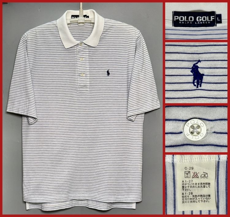🔴เสื้อ POLO RALPH LAUREN ของแท้ สไตล์สปอร์ต รุ่น POLO GOLF