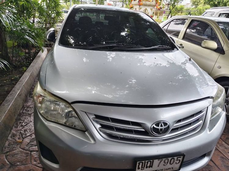 Toyota Altis 2011 1.6 G Sedan เบนซิน ไม่ติดแก๊ส เกียร์อัตโนมัติ เทา รูปที่ 2