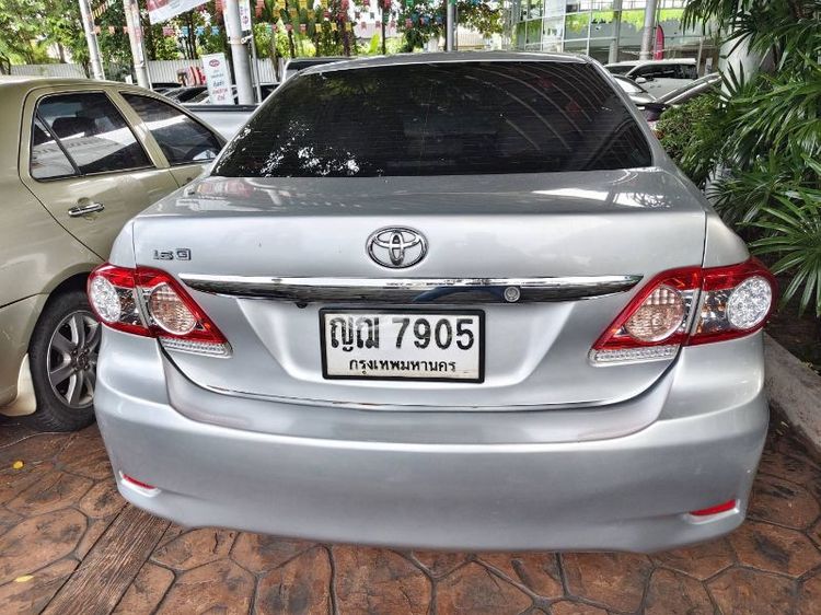 Toyota Altis 2011 1.6 G Sedan เบนซิน ไม่ติดแก๊ส เกียร์อัตโนมัติ เทา รูปที่ 4
