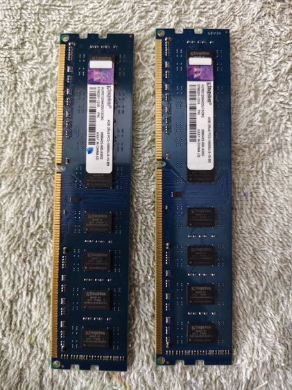 แรม ddr3 1333 16 ชิพ 4gb 2 ตัวๆละ 300.-สภาพดีใช้ได้ปกติ