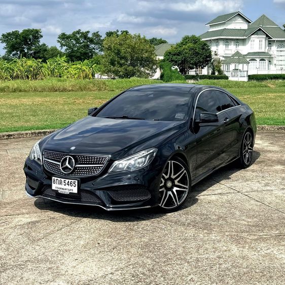 Mercedes-Benz E-Class 2015 E200 Sedan เบนซิน เกียร์อัตโนมัติ ดำ