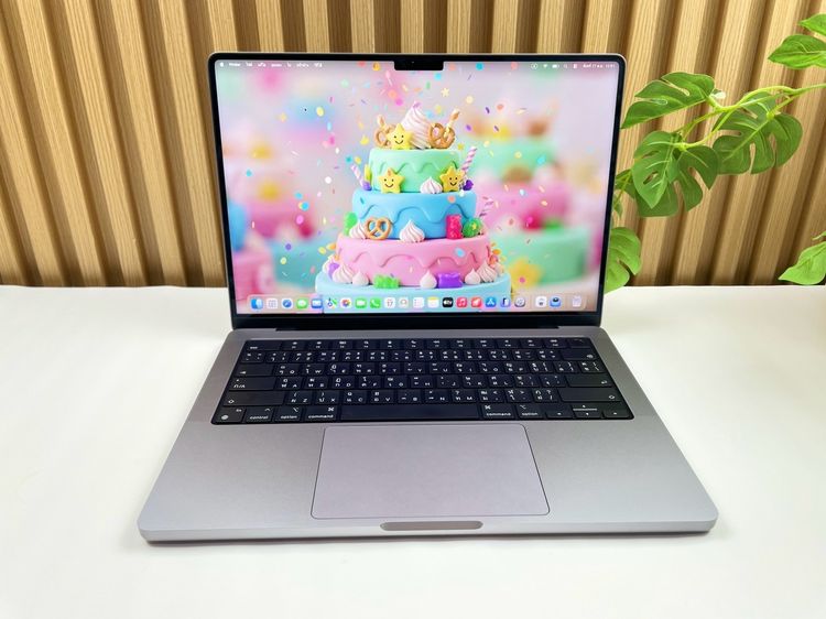 Apple Mackbook Pro 14 Inch แมค โอเอส 16 กิกะไบต์ อื่นๆ ไม่ใช่ MacBook Pro 14-inch M1 Pro 2021 Ram16GB SSD512GB SpaceGray