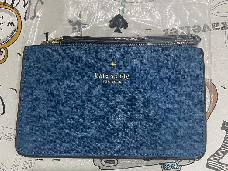 อื่นๆ หนังแท้ ไม่ระบุ น้ำเงิน กระเป๋าคล้องมือ Kate Spade New York 