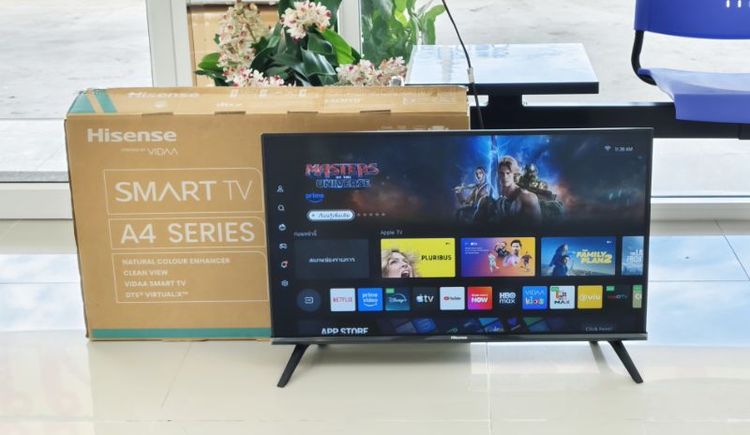 สมาร์ททีวี 32 นิ้ว มือสอง Hisens Smart TV 32" รุ่น 32A4000K