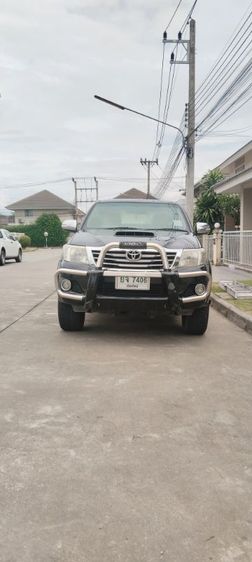 รถ Toyota Hilux Vigo Champ Smart Cab 2.5 E VNT Prerunner สี ดำ