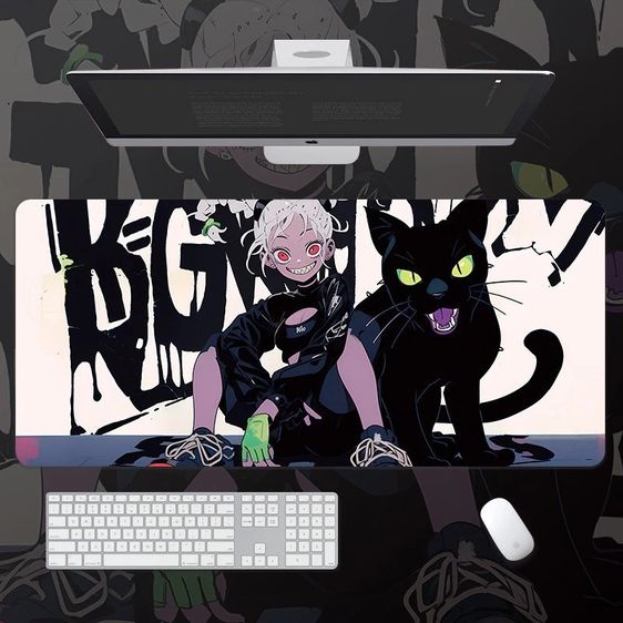 🔥ขายเหมาแผ่นรองเมาส์ใหญ่ลาย Anime – 238 ชิ้น ขนาด 800 × 300 × 2 mm🔥 รูปที่ 8