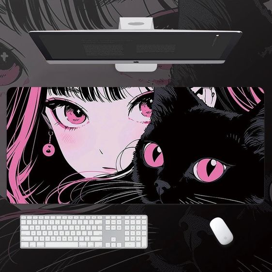 🔥ขายเหมาแผ่นรองเมาส์ใหญ่ลาย Anime – 238 ชิ้น ขนาด 800 × 300 × 2 mm🔥 รูปที่ 7