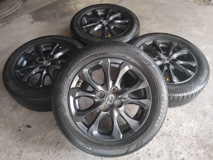 15" แม็กมาสด้า 2 พร้อมยาง Bridgestone ปลายปี 22
