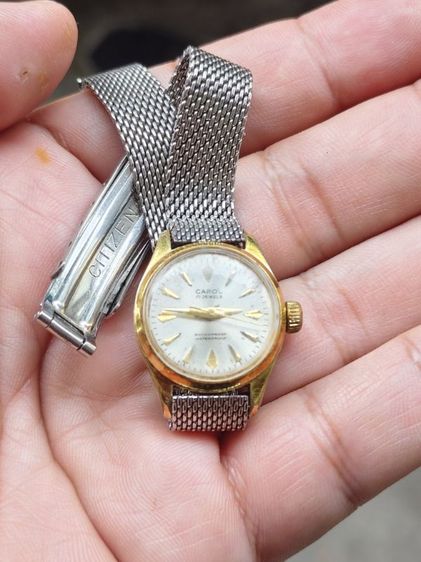 นาฬิกา Carol 17 Jewels ชุบทองคำ รูปที่ 2