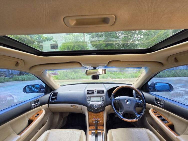 Honda Accord 2004 3.0 V6 i-VTEC Sedan เบนซิน LPG เกียร์อัตโนมัติ เทา รูปที่ 2