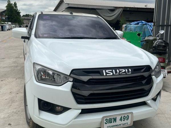 Isuzu D-MAX 2022 1.9 L Pickup ดีเซล ไม่ติดแก๊ส เกียร์อัตโนมัติ ขาว