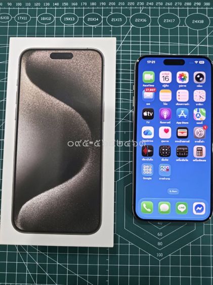 iPhone 15promax 256gb ไทเทเนียม ไร้ริ้วรอย เหมือนใหม่ แถม Airpod g2แท้ รูปที่ 3