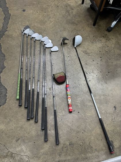 🔥 ปล่อยชุดเหล็ก TaylorMade พร้อมออกรอบ 5,500 บาท! 🔥ใครกำลังหาชุดกอล์ฟไว้เริ่มเล่น หรืออยากได้ชุดสำรอง ชุดนี้จัดให้พร้อมออกรอบได้เลย ⛳️🏌️‍♂️ ชุดเหล็ก TaylorMade🏌️‍♂️ มีเหล็กหลาย รูปที่ 4
