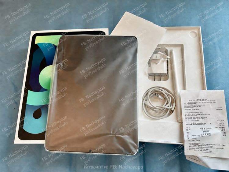 📱 ขาย iPad Air 4 10.9” Wi-Fi 64GB สีเขียว✨ สภาพใหม่มาก ใช้งานน้อย อุปกรณ์ครบ ￼ ส่วนใหญ่ใช้ดูหนังฟังเพลงพรีเซนต์งาน😄✅ ใส่เคส + ติดฟิล์มตั้งแต่วันแรก✅ ไม่มีรอยแตก ไม่มีริ้ รูปที่ 3