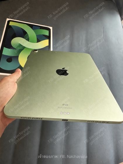 📱 ขาย iPad Air 4 10.9” Wi-Fi 64GB สีเขียว✨ สภาพใหม่มาก ใช้งานน้อย อุปกรณ์ครบ ￼ ส่วนใหญ่ใช้ดูหนังฟังเพลงพรีเซนต์งาน😄✅ ใส่เคส + ติดฟิล์มตั้งแต่วันแรก✅ ไม่มีรอยแตก ไม่มีริ้ รูปที่ 5