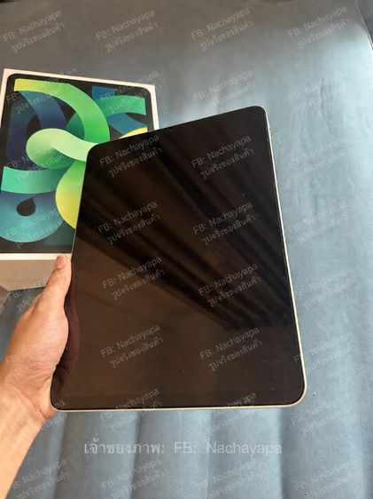 📱 ขาย iPad Air 4 10.9” Wi-Fi 64GB สีเขียว✨ สภาพใหม่มาก ใช้งานน้อย อุปกรณ์ครบ ￼ ส่วนใหญ่ใช้ดูหนังฟังเพลงพรีเซนต์งาน😄✅ ใส่เคส + ติดฟิล์มตั้งแต่วันแรก✅ ไม่มีรอยแตก ไม่มีริ้ รูปที่ 7