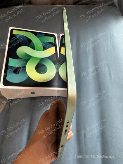 📱 ขาย iPad Air 4 10.9” Wi-Fi 64GB สีเขียว✨ สภาพใหม่มาก ใช้งานน้อย อุปกรณ์ครบ ￼ ส่วนใหญ่ใช้ดูหนังฟังเพลงพรีเซนต์งาน😄✅ ใส่เคส + ติดฟิล์มตั้งแต่วันแรก✅ ไม่มีรอยแตก ไม่มีริ้ รูปที่ 6