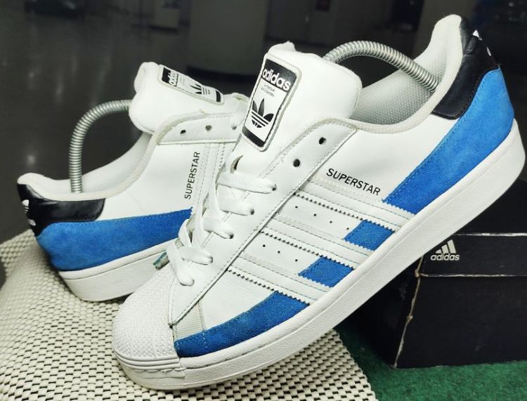รองเท้า💥adidas superstar💥ของแท้‼️รุ่นพิเศษ💥สวยๆ เดิมๆ สภาพดี💥ไซร์ 44 รูปที่ 13