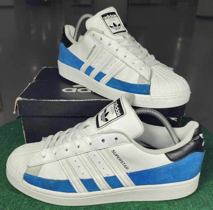 รองเท้า💥adidas superstar💥ของแท้‼️รุ่นพิเศษ💥สวยๆ เดิมๆ สภาพดี💥ไซร์ 44
