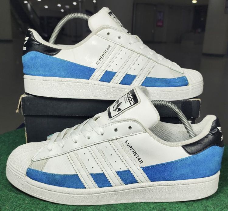 รองเท้า💥adidas superstar💥ของแท้‼️รุ่นพิเศษ💥สวยๆ เดิมๆ สภาพดี💥ไซร์ 44 รูปที่ 4