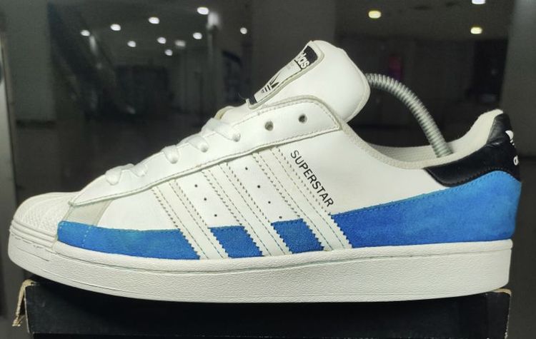 รองเท้า💥adidas superstar💥ของแท้‼️รุ่นพิเศษ💥สวยๆ เดิมๆ สภาพดี💥ไซร์ 44 รูปที่ 6