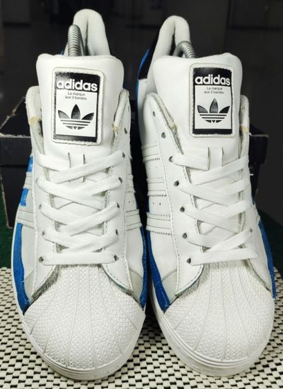 รองเท้า💥adidas superstar💥ของแท้‼️รุ่นพิเศษ💥สวยๆ เดิมๆ สภาพดี💥ไซร์ 44 รูปที่ 7