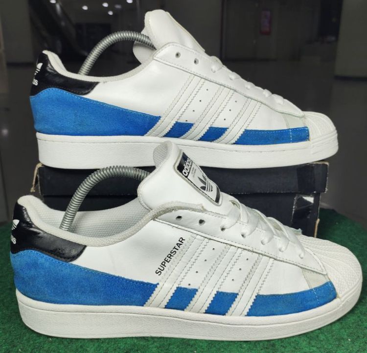 รองเท้า💥adidas superstar💥ของแท้‼️รุ่นพิเศษ💥สวยๆ เดิมๆ สภาพดี💥ไซร์ 44 รูปที่ 12