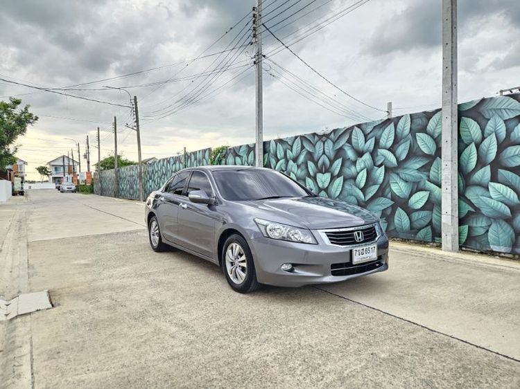 Honda Accord 2009 2.0 E i-VTEC Sedan เบนซิน ไม่ติดแก๊ส เกียร์อัตโนมัติ เทา รูปที่ 4