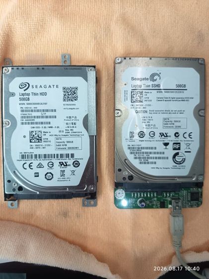 ที่เก็บข้อมูลและเมมโมรี่การ์ด ฮาร์ดดิสก์ HDD 2.5 (500G)