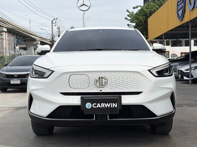 MG ZS 2025 EV Utility-car ไฟฟ้า ไม่ติดแก๊ส เกียร์อัตโนมัติ ขาว รูปที่ 2