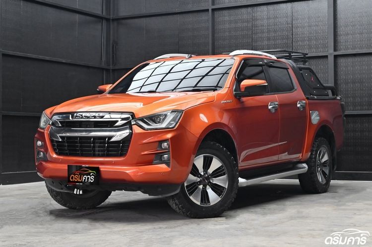 รถ Isuzu D-MAX 1.9 Hi-Lander M สี ส้ม