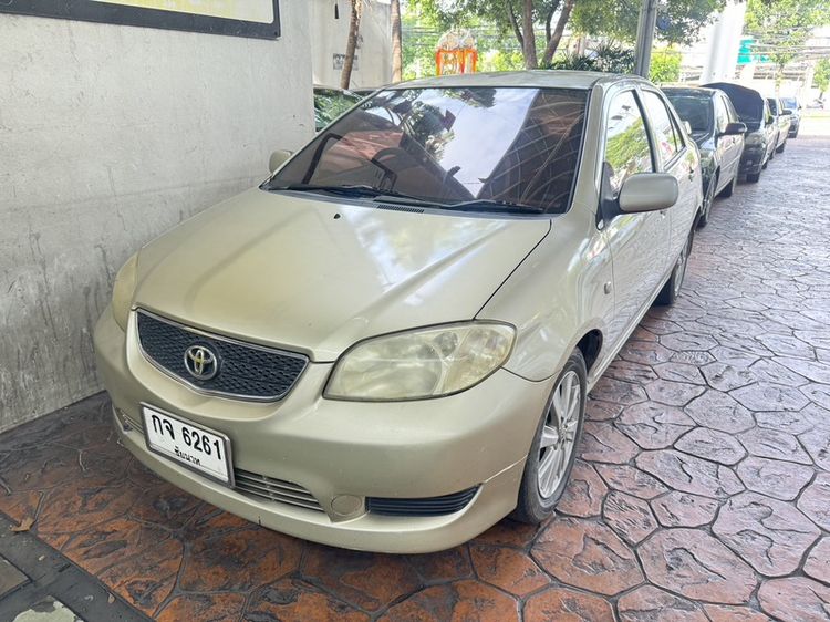 Toyota Vios 2004 1.5 J Sedan เบนซิน เกียร์อัตโนมัติ บรอนซ์ทอง รูปที่ 2