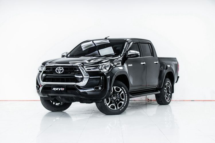 รถ Toyota Hilux Revo 2.4 Prerunner High สี ดำ