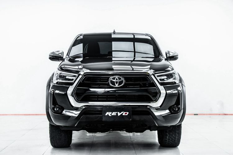 Toyota Hilux Revo 2021 2.4 Prerunner High Pickup ดีเซล ไม่ติดแก๊ส เกียร์อัตโนมัติ ดำ รูปที่ 4