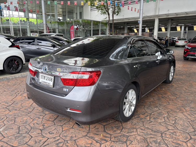 Toyota Camry 2012 2.5 Hybrid Sedan ไฮบริด เกียร์อัตโนมัติ เทา รูปที่ 4