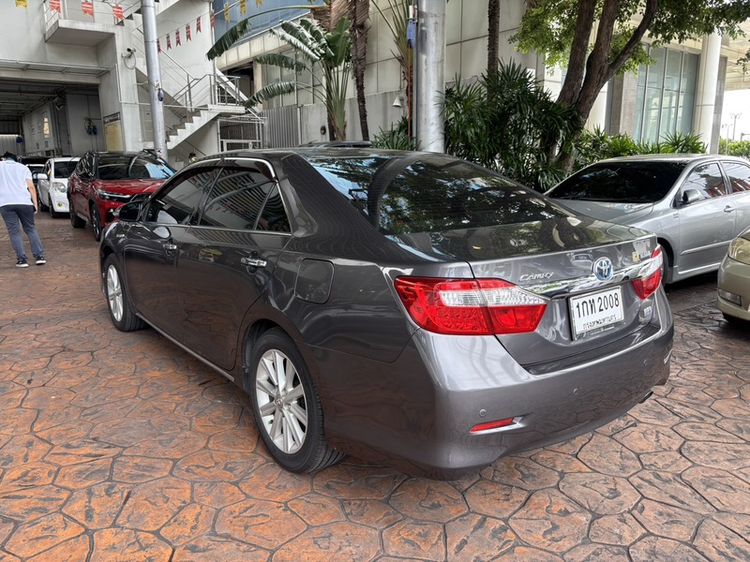 Toyota Camry 2012 2.5 Hybrid Sedan ไฮบริด เกียร์อัตโนมัติ เทา รูปที่ 3