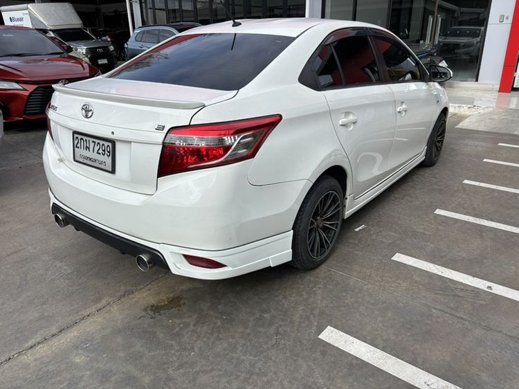 Toyota Vios 2013 1.5 E Ivory Sedan เบนซิน ไม่ติดแก๊ส เกียร์อัตโนมัติ ขาว รูปที่ 4