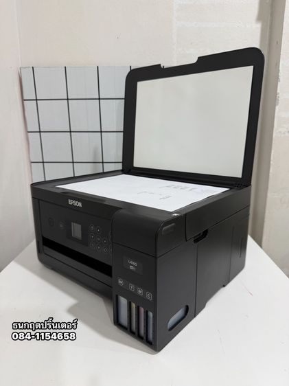 ปริ้นเตอร์ EPSON L4160 พร้อมใช้งาน ✅ Wi-fi 🛜สภาพดี สีปริ้น สเเกน ถ่ายเอกสาร📍( ปริ้นหน้า-หลัง ) รูปที่ 8