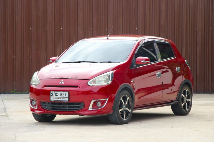 รถ Mitsubishi Mirage 1.2 GLX สี แดง