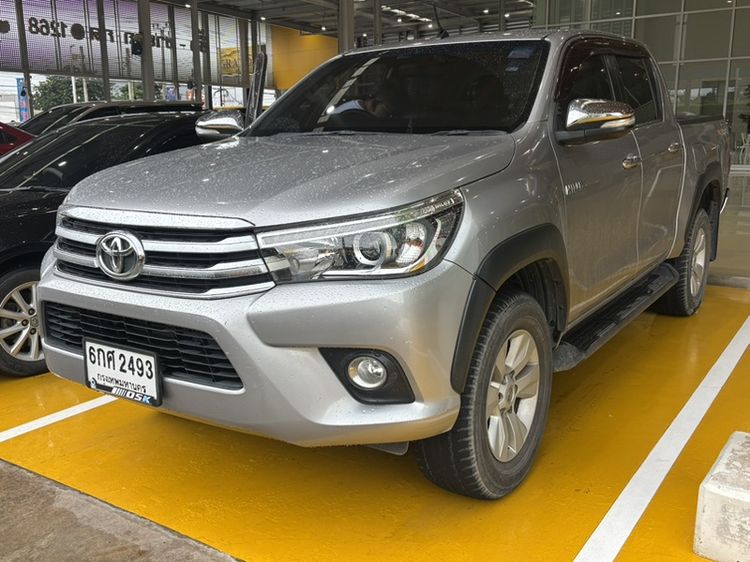 Toyota Hilux Revo 2017 2.4 Prerunner G Pickup ดีเซล เกียร์อัตโนมัติ เทา รูปที่ 2