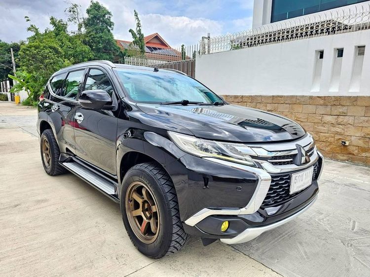 Mitsubishi Pajero Sport 2016 2.5 GT 4WD Utility-car ดีเซล ไม่ติดแก๊ส เกียร์อัตโนมัติ ดำ รูปที่ 2