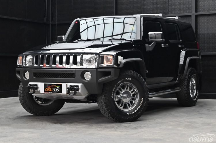 รถ Hummer Hummer H3  3.7 4WD สี ดำ