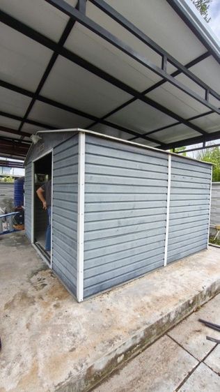 ขายห้องเก็บของสำเร็จรูปมือสอง (Metal Shed) สภาพดี พร้อมใช้งาน รูปที่ 2